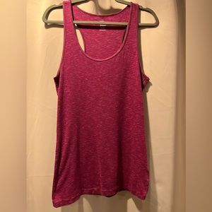 Old Navy Women’s Fitted Ribbed Tank, EUC - fuchsia - XL